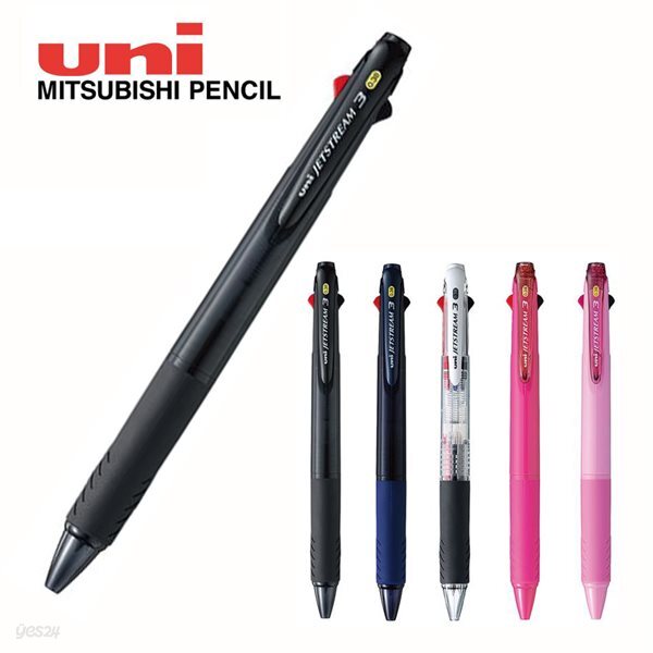 [알앤비]미쯔비시 제트스트림 3색볼펜 디즈니 한정판 / SXE3-400-07/05/38/3색펜 / 젯스트림 / 유니볼 / 속기용