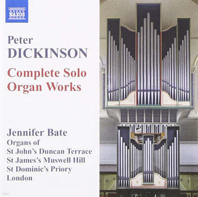 Jennifer Bate  Ų: ǰ  (Peter Dickinson : Complete Solo Organ Works) 