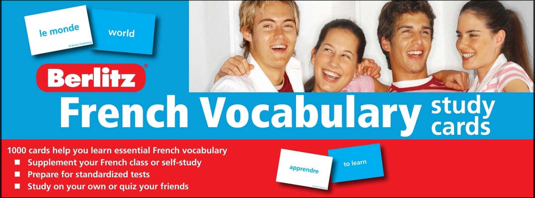 Berlitz French Vocabulary Study Cards