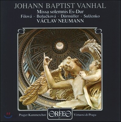 Vaclav Neumann 요한 밥티스트 반할: 장엄미사 (Johann Baptist Vanhal: Missa Solemnis in E flat Major) 마르타 필로바, 비르투오시 디 프라가, 바츨라프 노이만