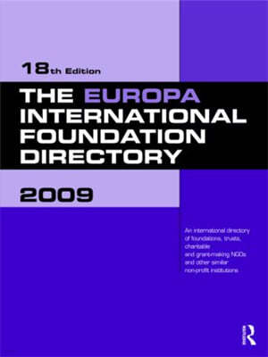 Europa International Foundation Directory 2009