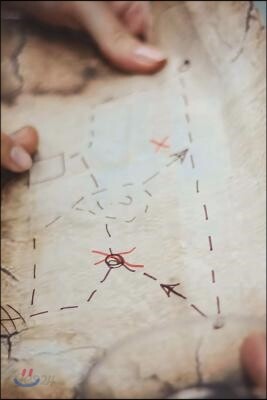 The Treasure Map Journal: 150 Page Lined Notebook/Diary - 예스24
