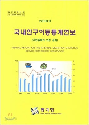 2008년 국내 인구 이동 통계 연보
