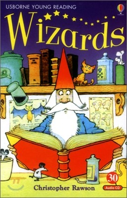 Usborne Young Reading Audio Set Level 1-30 : Wizards (Book & CD)