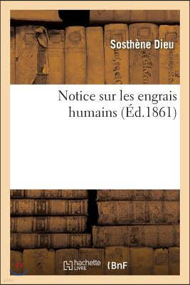 Notice Sur Les Engrais Humains