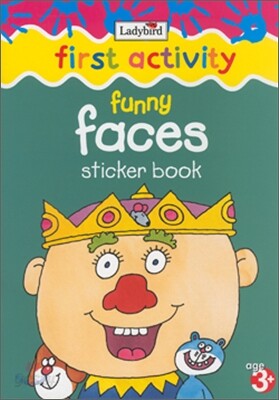 First Activity : Funny Faces (Sticker Book)