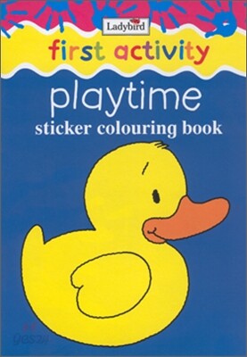 First Activity : Playtime (Sticker Colouring Book)