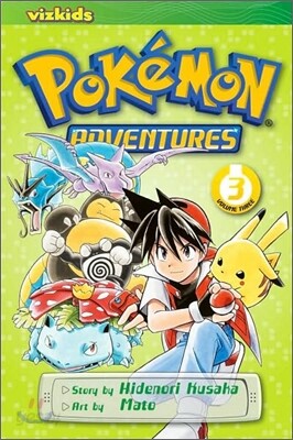 Pokemon Adventures (Red and Blue), Vol. 3