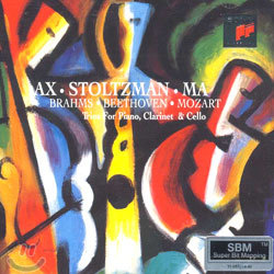 Brahms / Beethoven / Mozart : Trios For Piano, Clarinet & Cello : AxStoltzmanMa