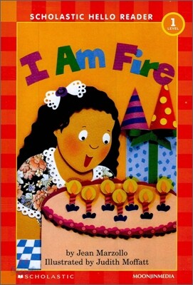 Scholastic Hello Reader Level 1-54 : I Am Fire (Book & CD Set)