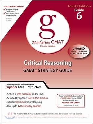 Critical Reasoning Gmat Preparation Guide