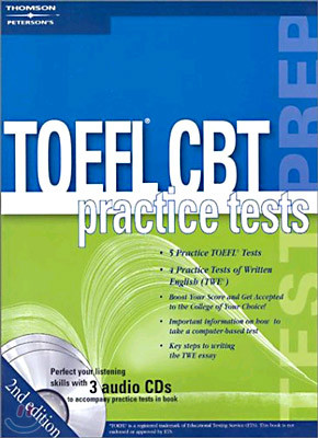 Toefl CBT Practice Tests with Audio CD 3