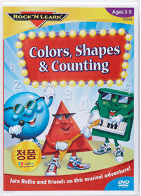 락앤런 : Colors, shapes & Counting (1disc)