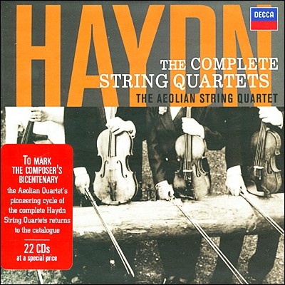 Aeolian String Quartet 하이든: 현악 사중주 전곡집 (Haydn: The Complete String Quartets)