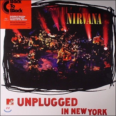 Nirvana — Unplugged In New York 앨범 커버