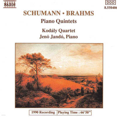 Jeno Jando  / :   - ڴ ִ,  ᵵ (Schumann: Quintet Op.44 / Brahms: Quintet Op.34) 