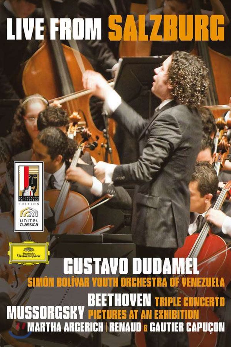 Martha Argerich 무소르그스키: 전람회의 그림 / 베토벤: 삼중 협주곡 (Gustavo Dudamel conducts Beethoven &amp; Mussorgsky)