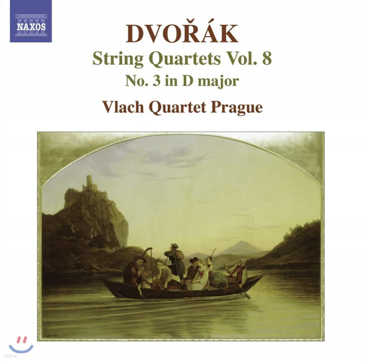 Vlach Quartet Prague 드보르작 : 현악 사중주 3번 B.18 - 블라흐 쿼텟 프라하 (String Quartets Volume 8)