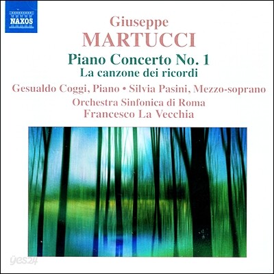 Francesco La Vecchia 마르투치: 피아노 협주곡 1번, 추억의 노래들 (Giuseppe Martucci: Piano Concerto Op.40, La canzone dei ricordi)