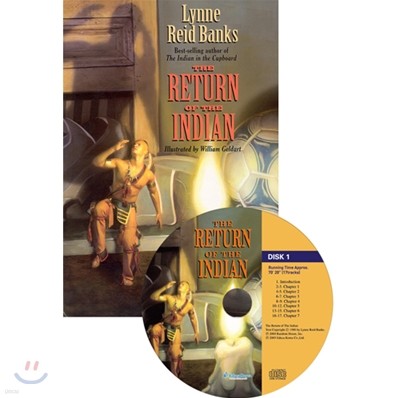 Indian in the Cupboard #2 : The Return of the Indian (Book + CD)