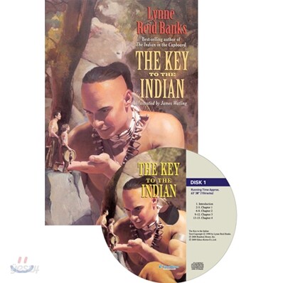 Indian in the Cupboard #5 : The Key to the Indian (Book + CD)