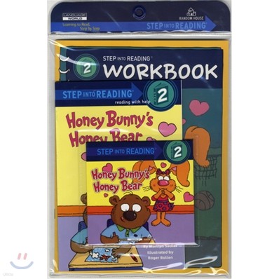 Step Into Reading 2 : Honey Bunny's Honey Bear (Book+CD+Workbook)