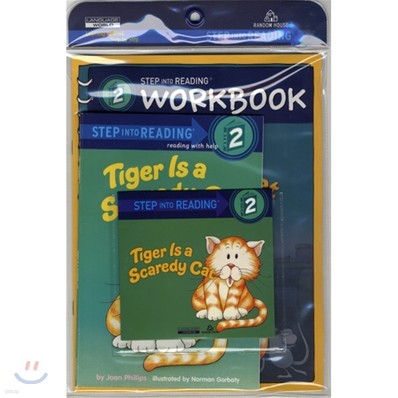 Step Into Reading 2 : Tiger Is a Scaredy Cat (Book+CD+Workbook)