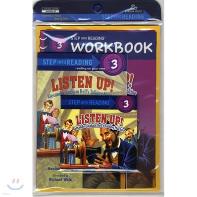 Step Into Reading 3 : Listen Up! (Book+CD+Workbook)