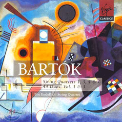 Bartok : String Quartet 1, 3, 4 & 6 Duos : The Endellion String Quartet