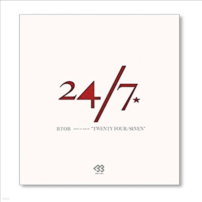 비투비 (BTOB) - 24/7 (CD+DVD) (초회한정반 A) (타워레코드 한정반)