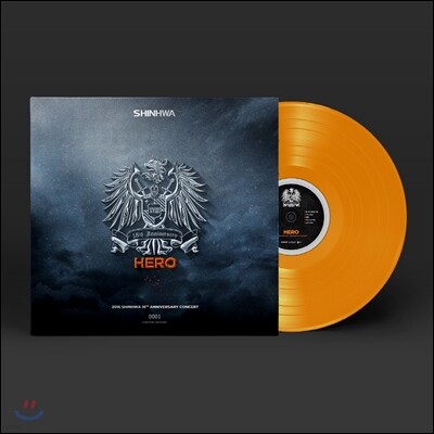 신화 — 2016 SHINHWA 18th Anniversary Concert Hero Live LP 앨범 커버