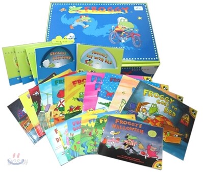 Froggy 16종 Set (Book & CD)