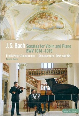Frank Peter Zimmermann / Enrico Pace : ̿ø ҳŸ (Bach: Sonatas for Violin & Harpsichord Nos. 1-6, BWV1014-1019)