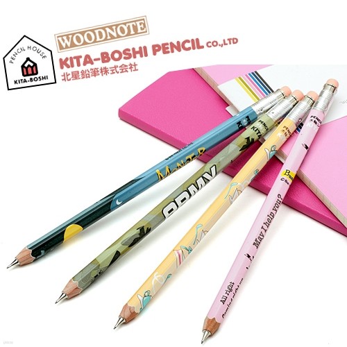 KITA-BOSHI WOODNOTE 우드노트 샤프[SP-2801/4]