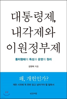 대통령제, 내각제와 이원정부제