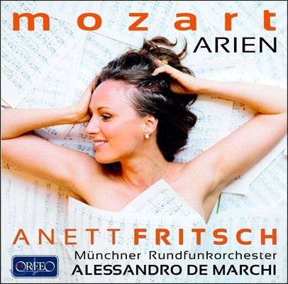 Anett Fritsch Ʈ:  Ƹƿ ܼƮ Ƹ (Mozart: Arias from 'Le Nozze di Figaro', 'Don Giovanni', 'Cosi fan Tutte', Concert Arias K.528 & 369) ƳƮ 