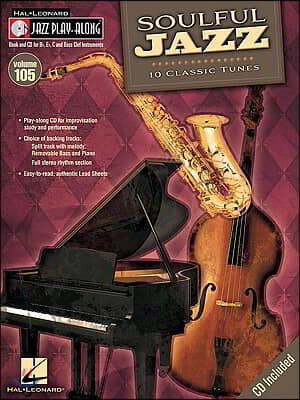 Hal Leonard Corp Soulful Jazz: Jazz Play-Along Volume 105