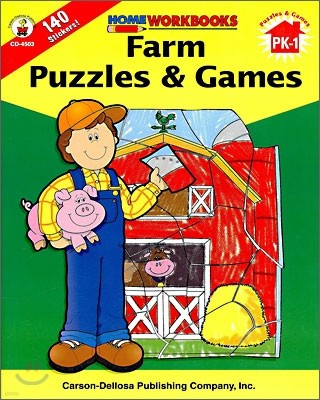 Farm Puzzles & Games (Pre K-1)