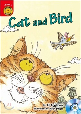 Sunshine Readers Level 1 : Cat and Bird (Book & QR코드)