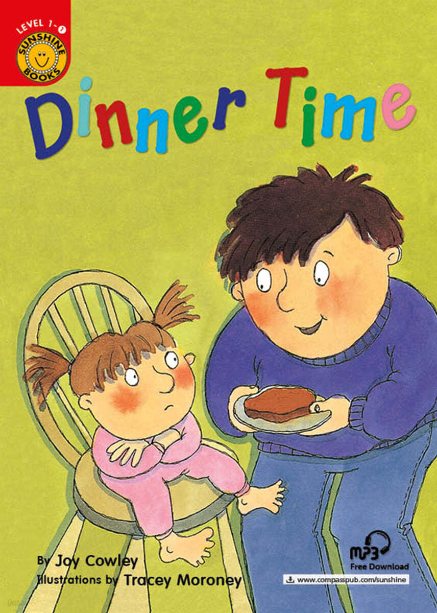 Sunshine Readers Level 1 : Dinner Time (Book & QR코드)