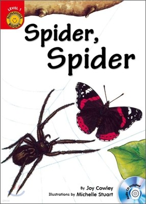 Sunshine Readers Level 1 : Spider Spider (Book & QRڵ)
