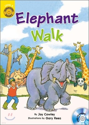 Sunshine Readers Level 2 : Elephant Walk (Book & CD)
