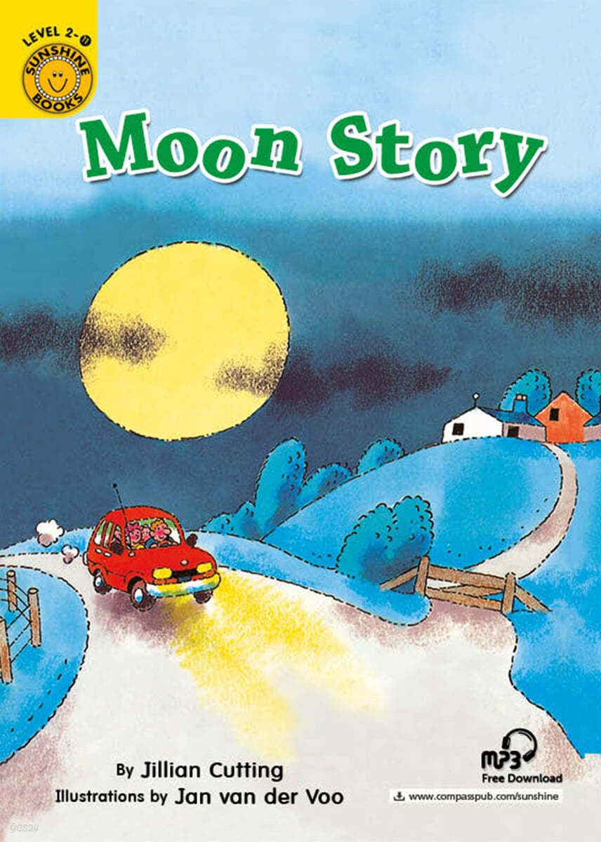 Sunshine Readers Level 2 : Moon Story (Book & QR코드)