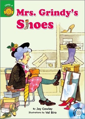 Sunshine Readers Level 4 : Mrs. Grindy's Shoes (Book & CD)