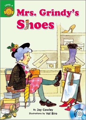 Sunshine Readers Level 4 : Mrs. Grindy's Shoes (Book & CD)