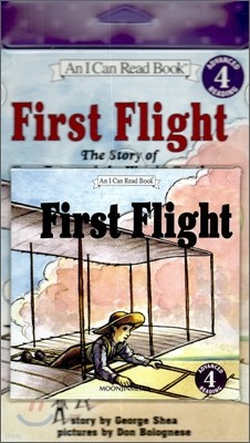 [I Can Read] Level 4-05 : First Flight (Book & CD)