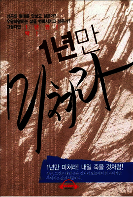 1년만 미쳐라