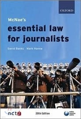 Mcnae's Essential Law for Journalists