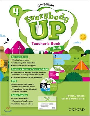 Everybody Up 4 : Teacher's Book Pack, 2/E