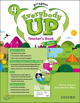 Everybody Up 4 : Teacher's Book Pack, 2/E